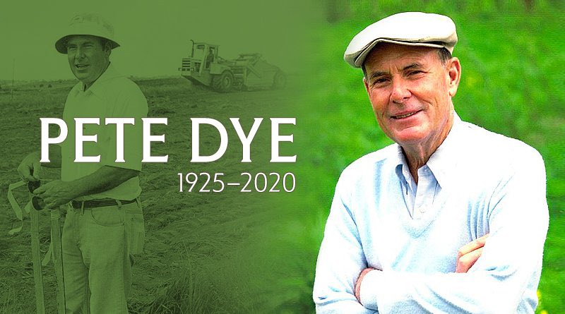 Happy Birthday, Pete Dye!