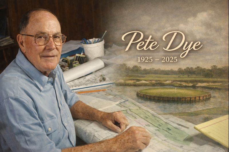 Happy Centennial, Pete Dye!!